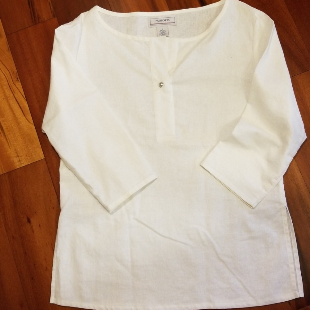 Never worn tunic linen